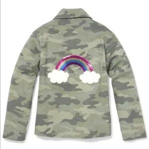 Children’s Place Camo Rainbow Jacket